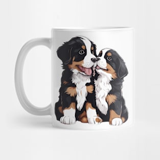 bernese mountain dog puppy Mug